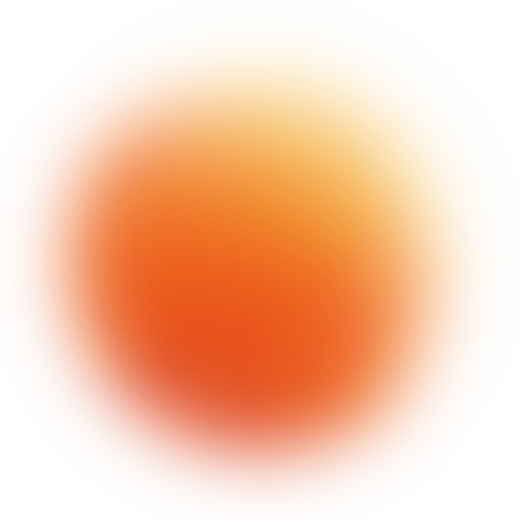 Orange Blurred Gradient Ball